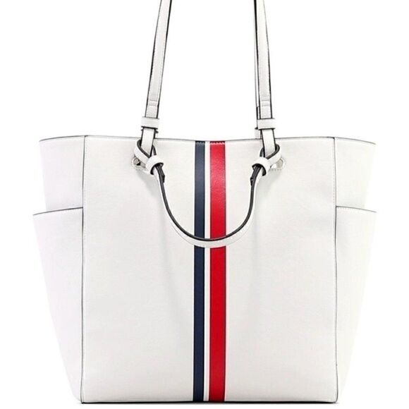 NEW ALFANI Alfani Teklah Vertical Stripe, tote, bag, wallet - Picture 1 of 6